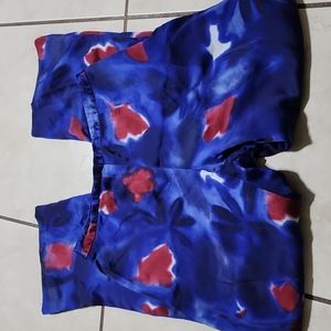 Giorgio Armani Silk Watercolor Dress Pants size 44 - Small